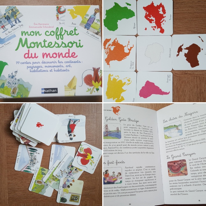 Géographie d'inspiration montessori [ Nos supports ] - 1,2,3 petites