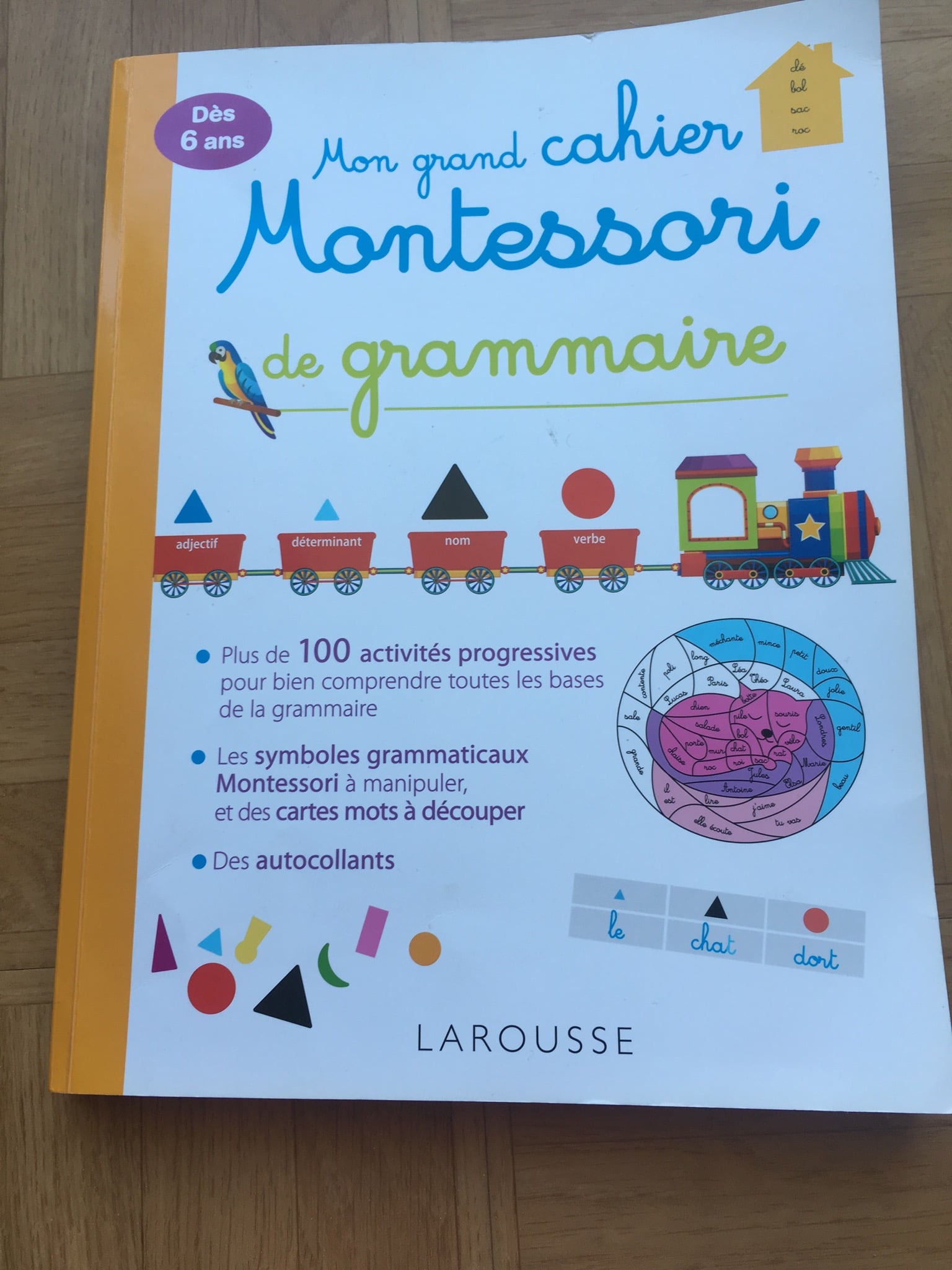 La Grammaire, C'est Dès La Maternelle Avec Maria Montessori - 1,2,3 ...