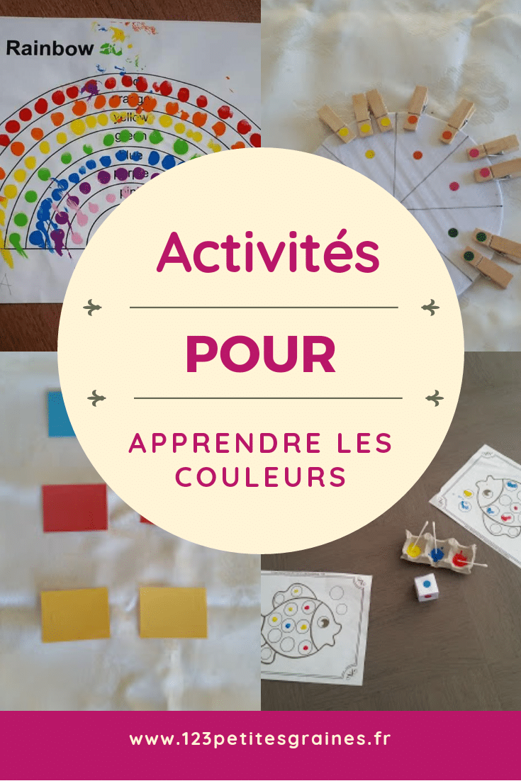 Apprendre Les Couleurs Petites Graines